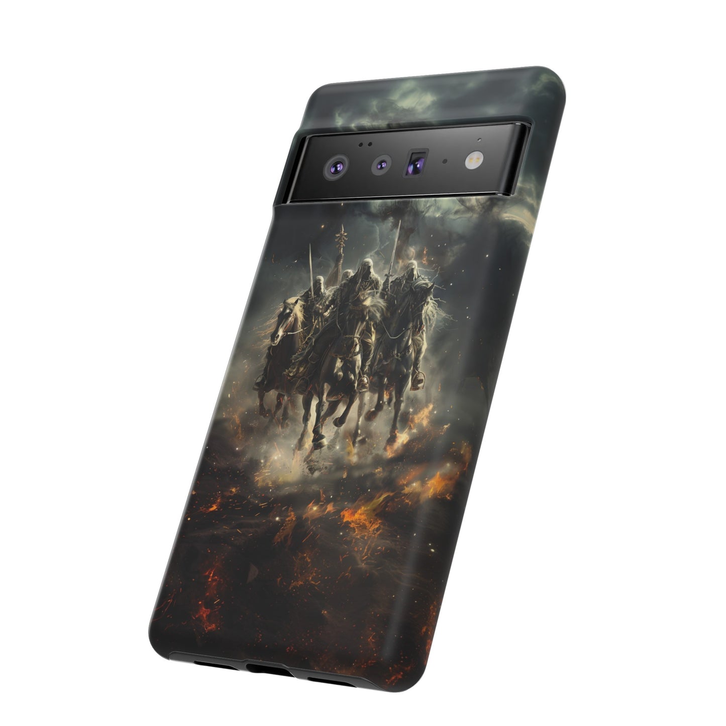 Four Horsemen of the Apocalypse Phone Case – Armageddon Design for iPhone, Samsung Galaxy, and Google Pixel Devices