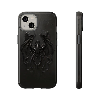 Dark Cthulhu Phone Case – Lovecraftian Mythos Design for iPhone, Samsung Galaxy, and Google Pixel Devices