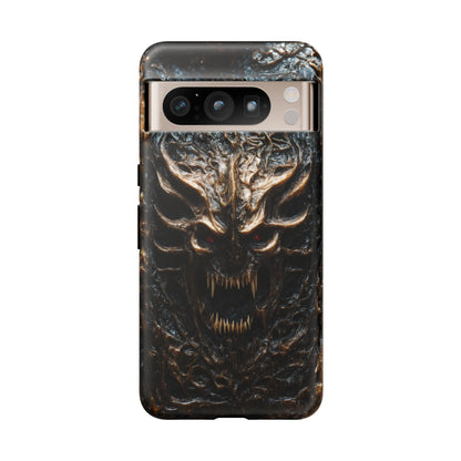 Demonic Beast Phone Case – Devil Monster Horror Design for iPhone, Samsung Galaxy, and Google Pixel Devices