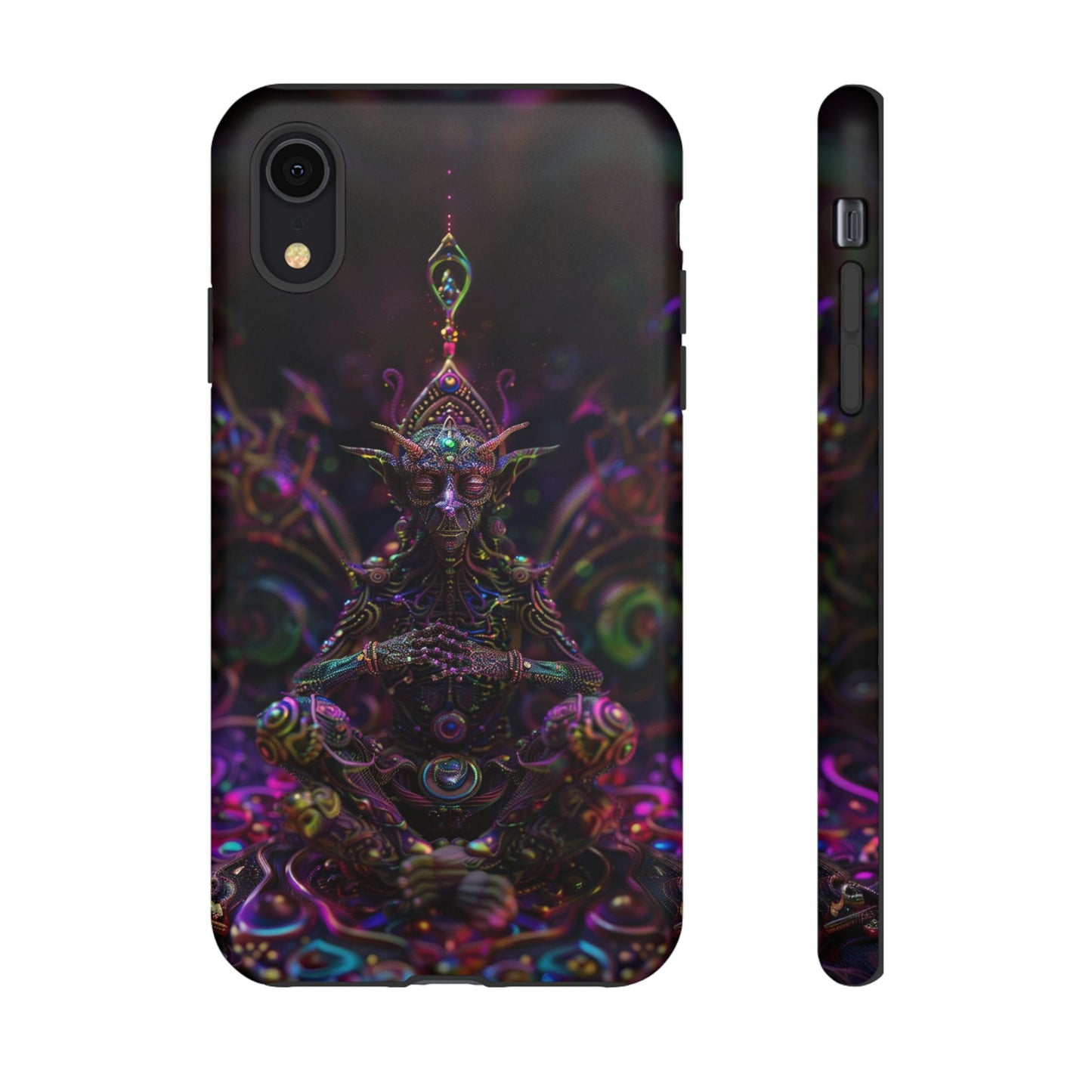 Mystical Machine Elf Phone Case - Psychedelic Vibes for iPhone, Samsung, Google Pixel