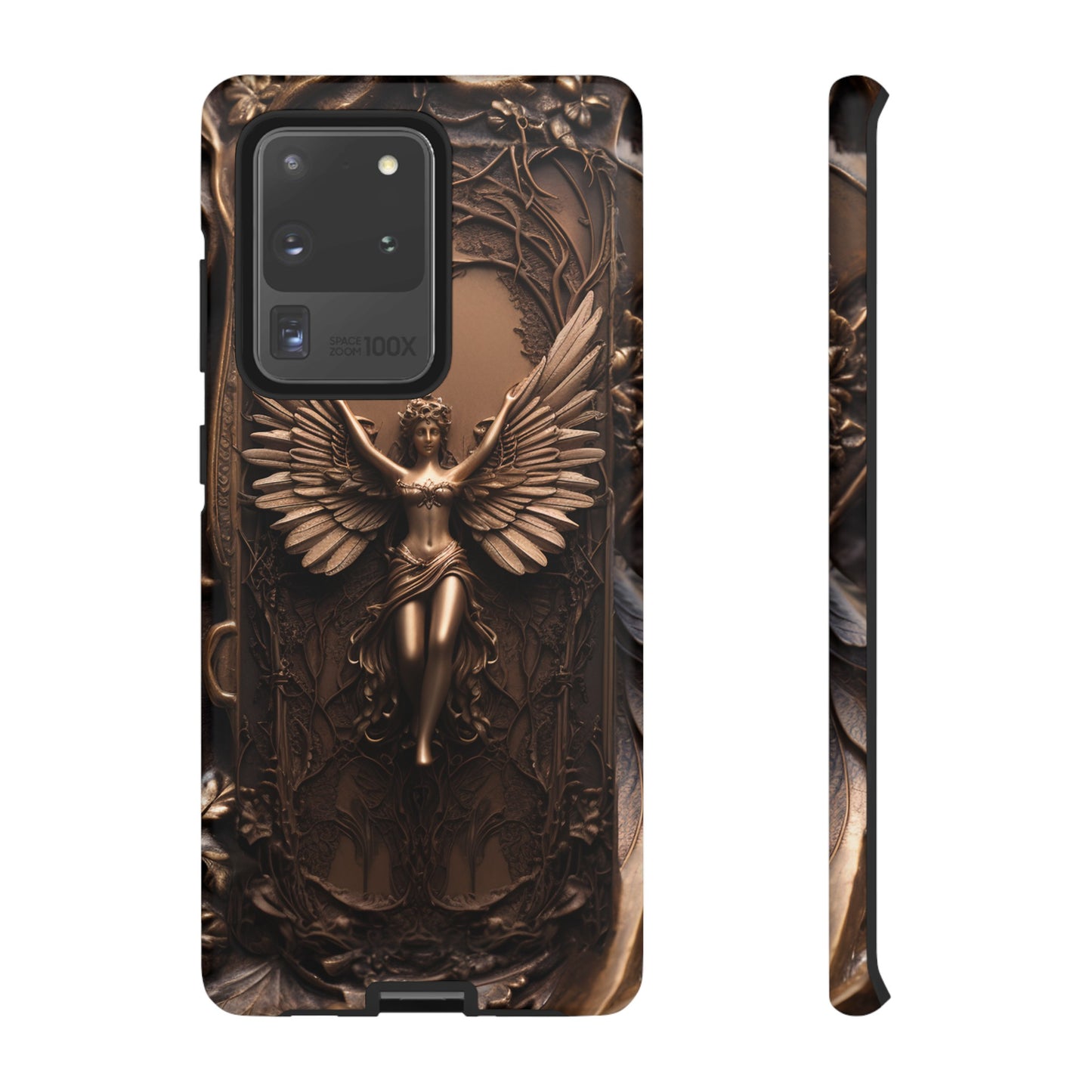 The Bronze Fairy Phone Case – Fantasy Faery Design for iPhone, Samsung Galaxy, and Google Pixel Devices