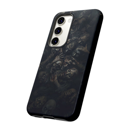 Zombie Horde Phone Case – Horror Design for iPhone and Samsung Galaxy Devices