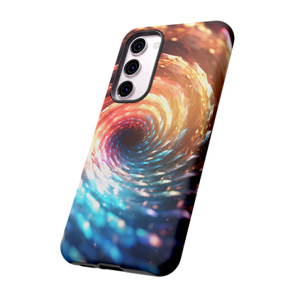 Crystal Portal of Light Phone Case – Vibrant Cosmic Design for iPhone, Samsung Galaxy, and Google Pixel Devices