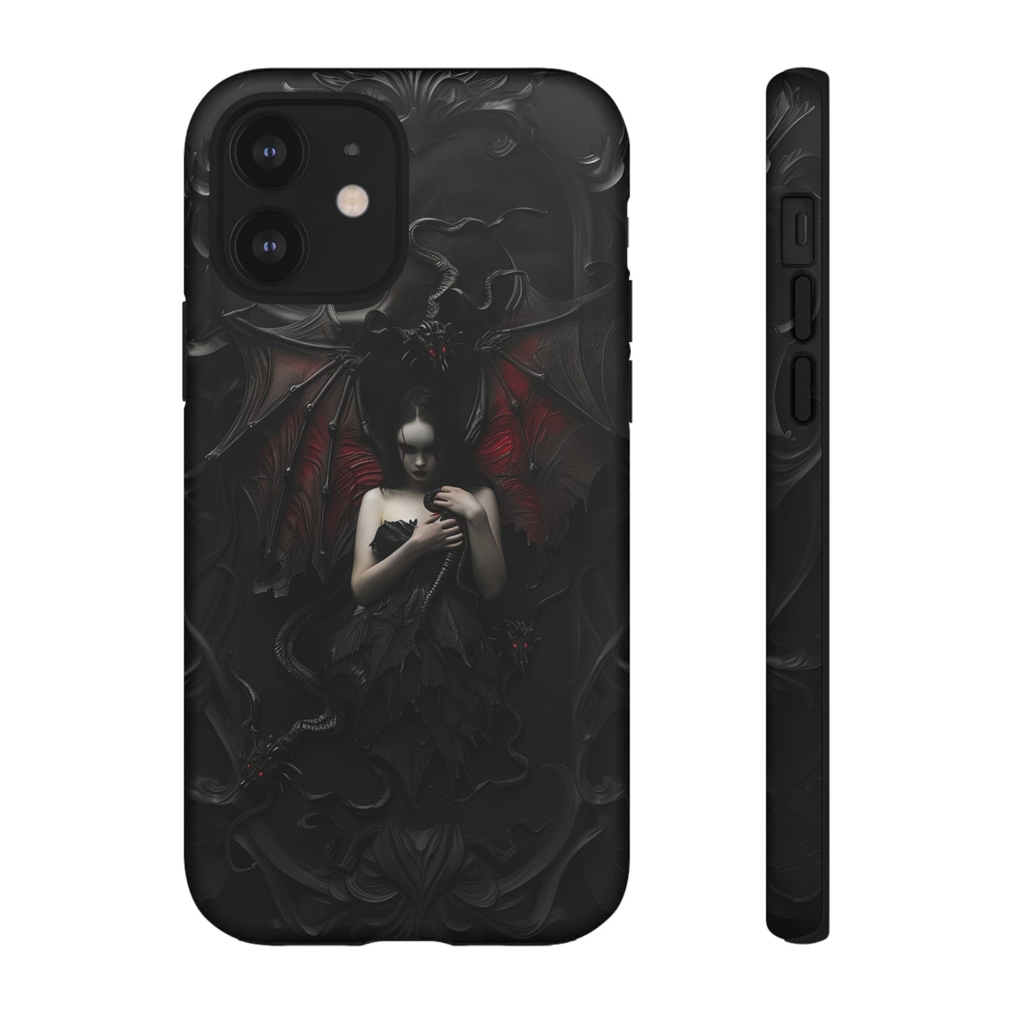 Succubus Phone Case - Dark Fantasy Gothic Design for iPhone, Samsung Galaxy, and Google Pixel Devices