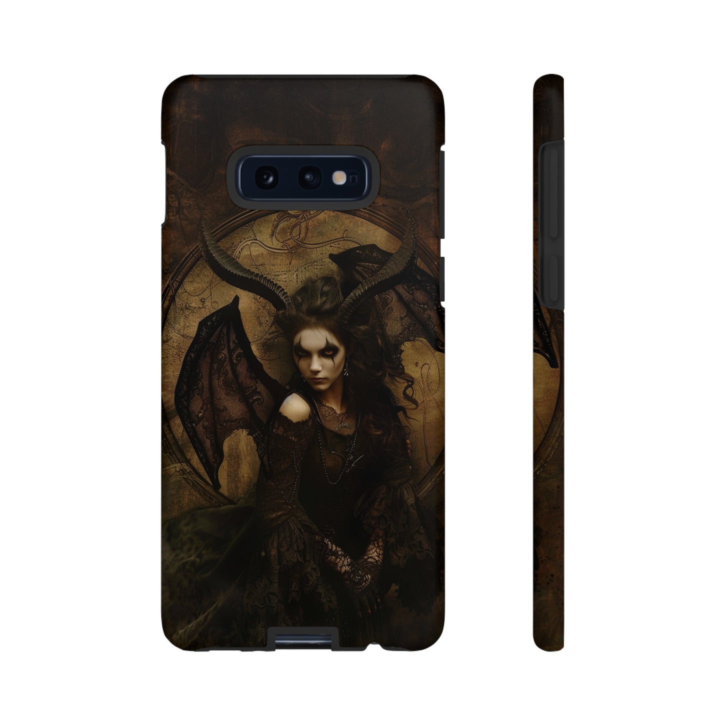 Demon Lilith Gothic Phone Case for iPhone, Samsung Galaxy, Google Pixel - Dark Fantasy Art