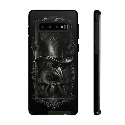 Gothic Plague Doctor Phone Case - Mysterious and Dark Design for iPhone, Samsung Galaxy, and Google Pixel Devices