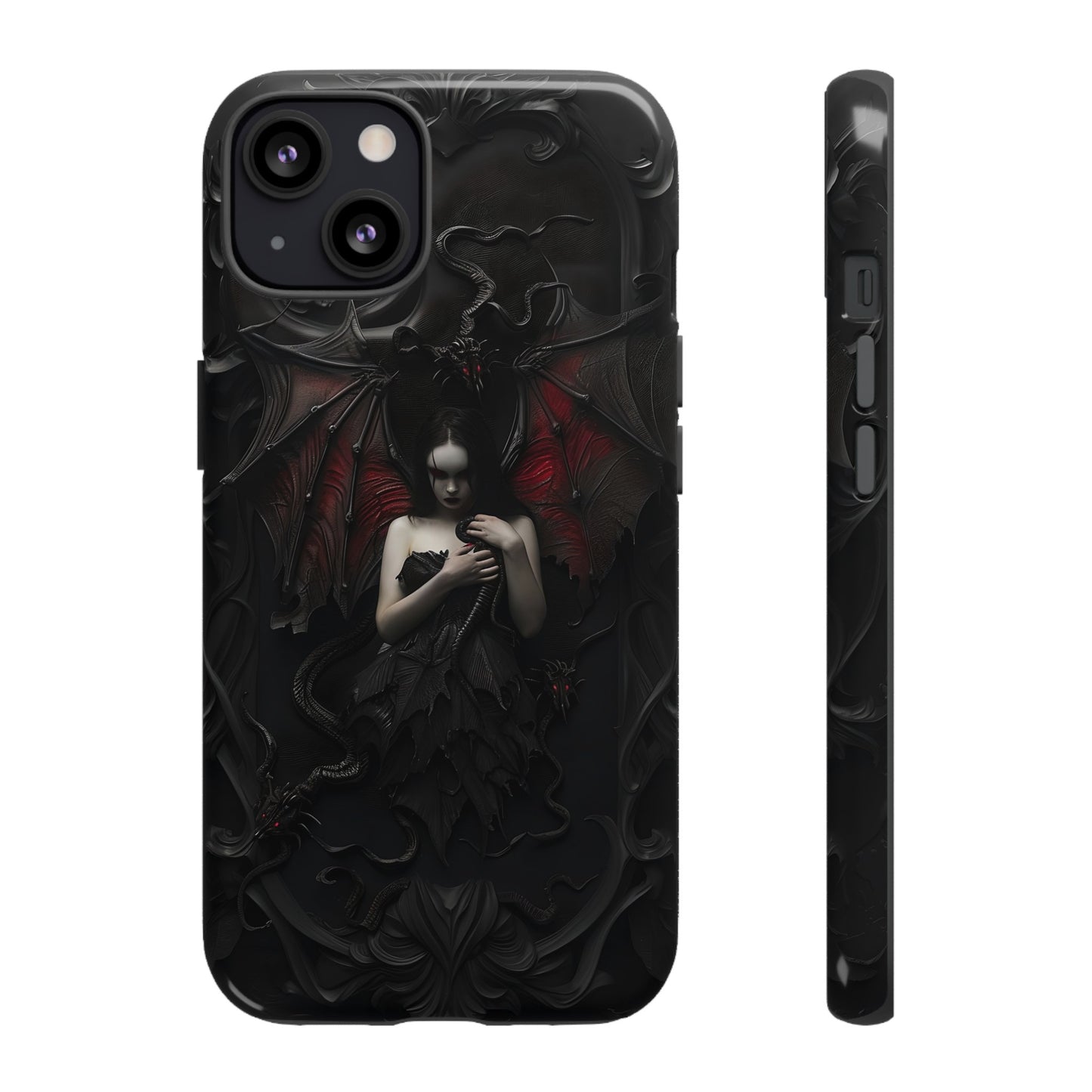 Succubus Phone Case - Dark Fantasy Gothic Design for iPhone, Samsung Galaxy, and Google Pixel Devices