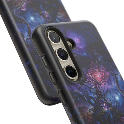 Trippy Psychedelic Alien Landscape Phone Case - Vibrant Abstract Design for iPhone, Samsung Galaxy and Google Pixel Devices