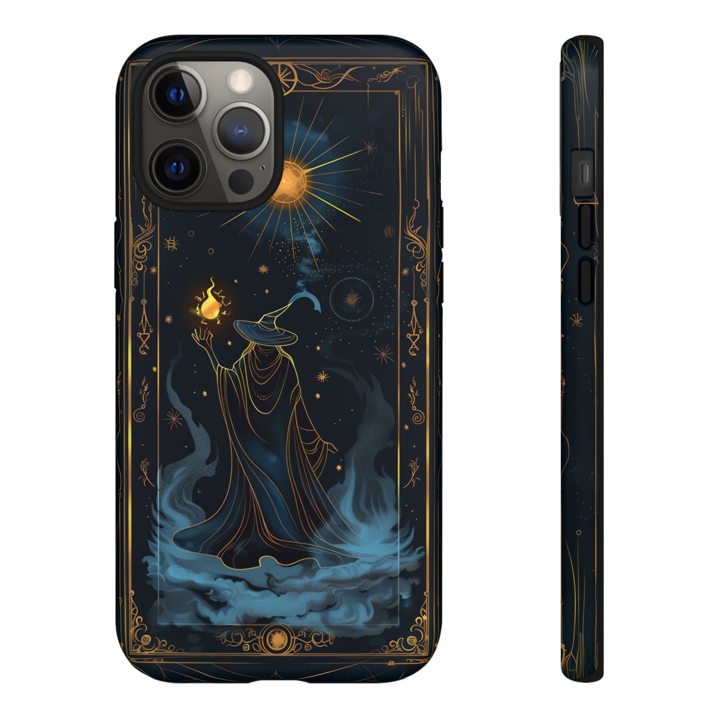 Enchanted Wizard Spellcaster Galaxy Phone Case - Mystical Wizardry Art For iPhone, Samsung Galaxy, and Google Pixel Devices