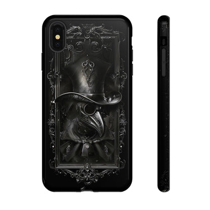 Gothic Plague Doctor Phone Case - Mysterious and Dark Design for iPhone, Samsung Galaxy, and Google Pixel Devices