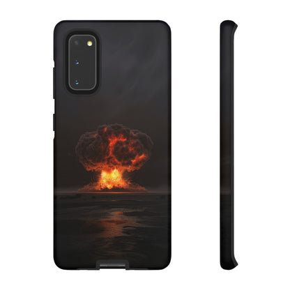 Atomic Explosion Phone Case - Dramatic Mushroom Cloud Design for iPhone and Samsung Galaxy Devices