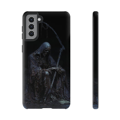 Dark Reaper Phone Case - Gothic Grim Reaper Art for iPhone, Samsung Galaxy, and Google Pixel Devices