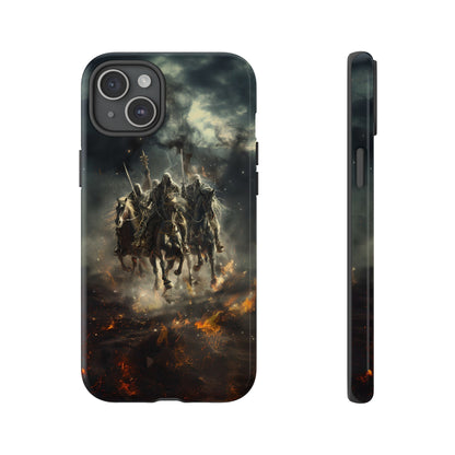 Four Horsemen of the Apocalypse Phone Case – Armageddon Design for iPhone, Samsung Galaxy, and Google Pixel Devices