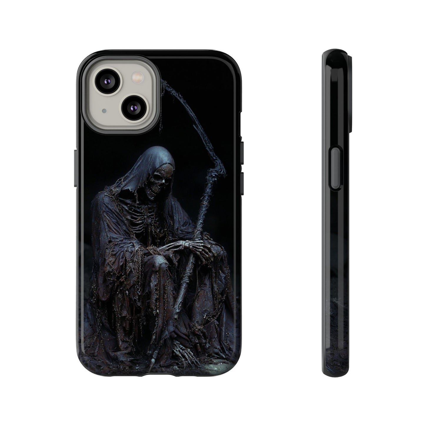 Dark Reaper Phone Case - Gothic Grim Reaper Art for iPhone, Samsung Galaxy, and Google Pixel Devices