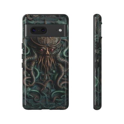 Nameless Dread Tough Phone Case – Lovecraftian Tentacle Horror Design for iPhone, Samsung Galaxy, and Google Pixel Devices