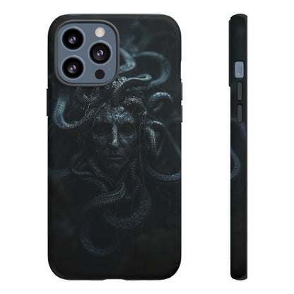 Medusa's Gaze Phone Case - Dark Mythological Design for iPhone and Samsung Galaxy Devices