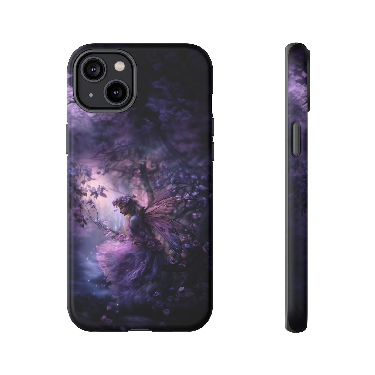 Fairy in the Moonlight Phone Case - Magical Night Scene for iPhone, Samsung Galaxy, Google Pixel Devices - Enchanted Fantasy Art