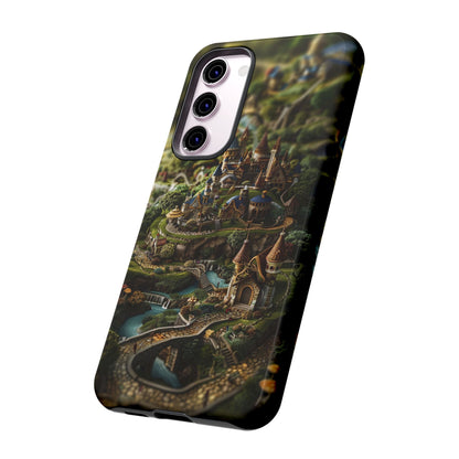 Fairy Kingdom Phone Case - Enchanted Castle Artwork for iPhone, Samsung Galaxy, and Google Pixel Devices