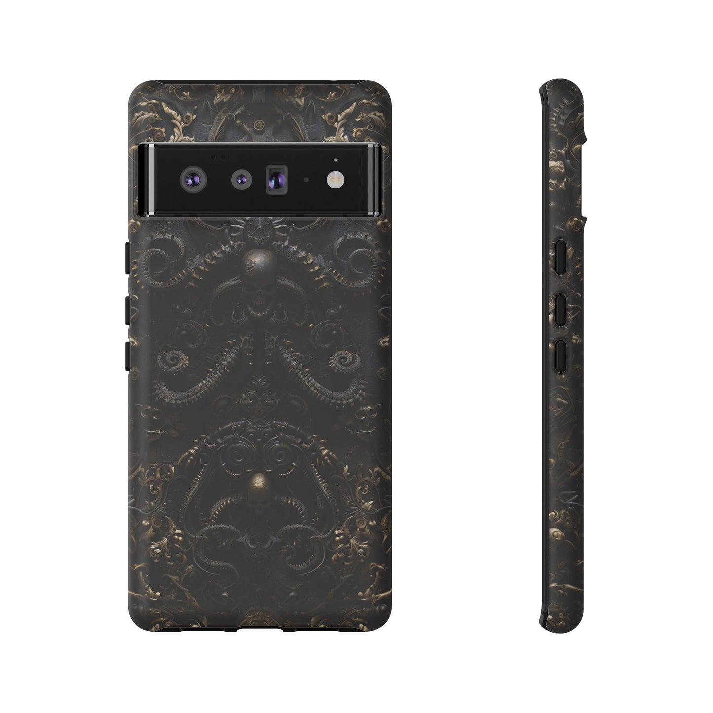 Gothic Steampunk Tentacle Phone Case - Unique Gothic Design for iPhone, Samsung Galaxy, and Google Pixel Devices