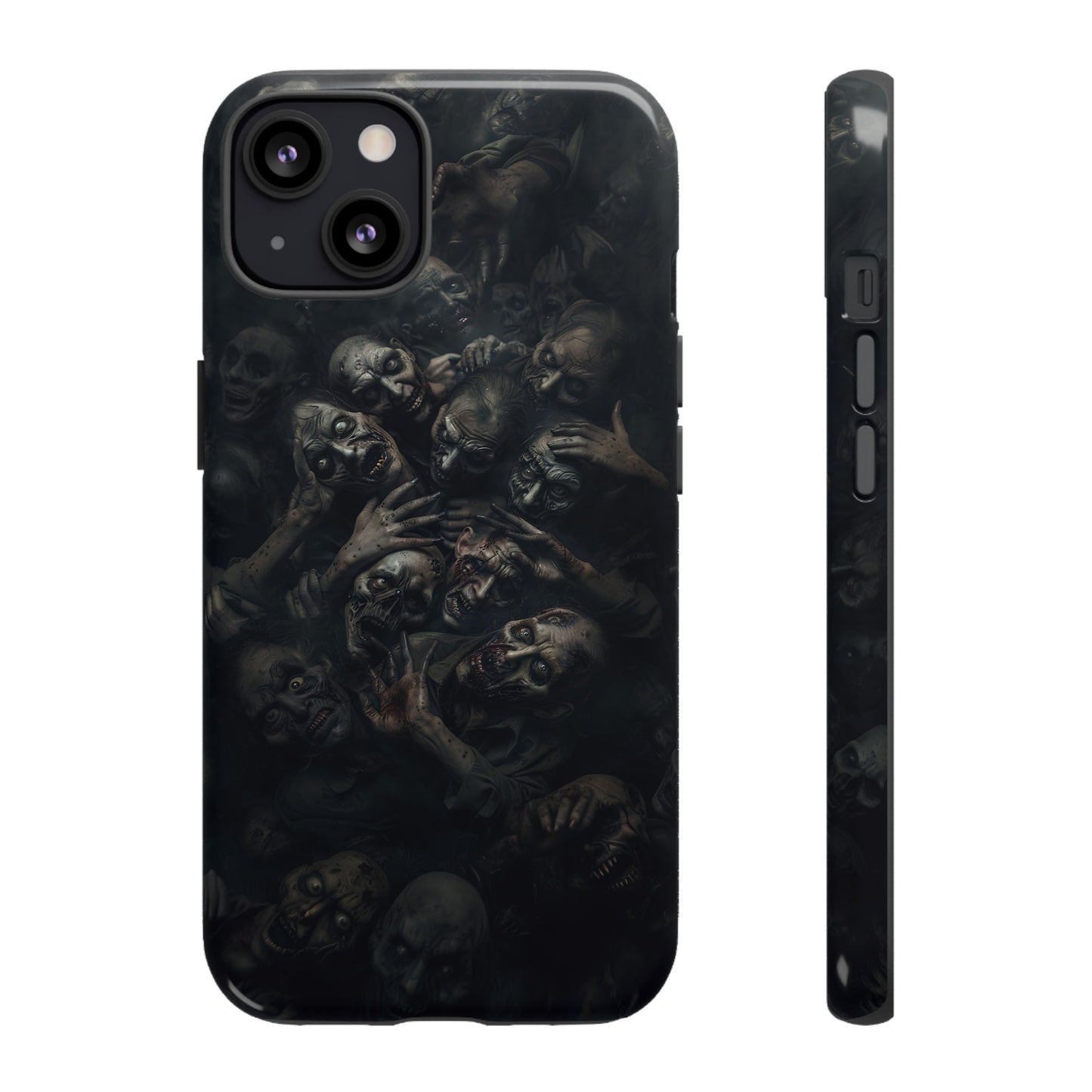 Zombie Horde Phone Case – Horror Design for iPhone and Samsung Galaxy Devices