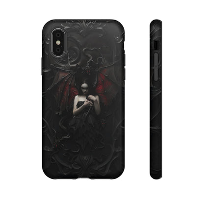 Succubus Phone Case - Dark Fantasy Gothic Design for iPhone, Samsung Galaxy, and Google Pixel Devices