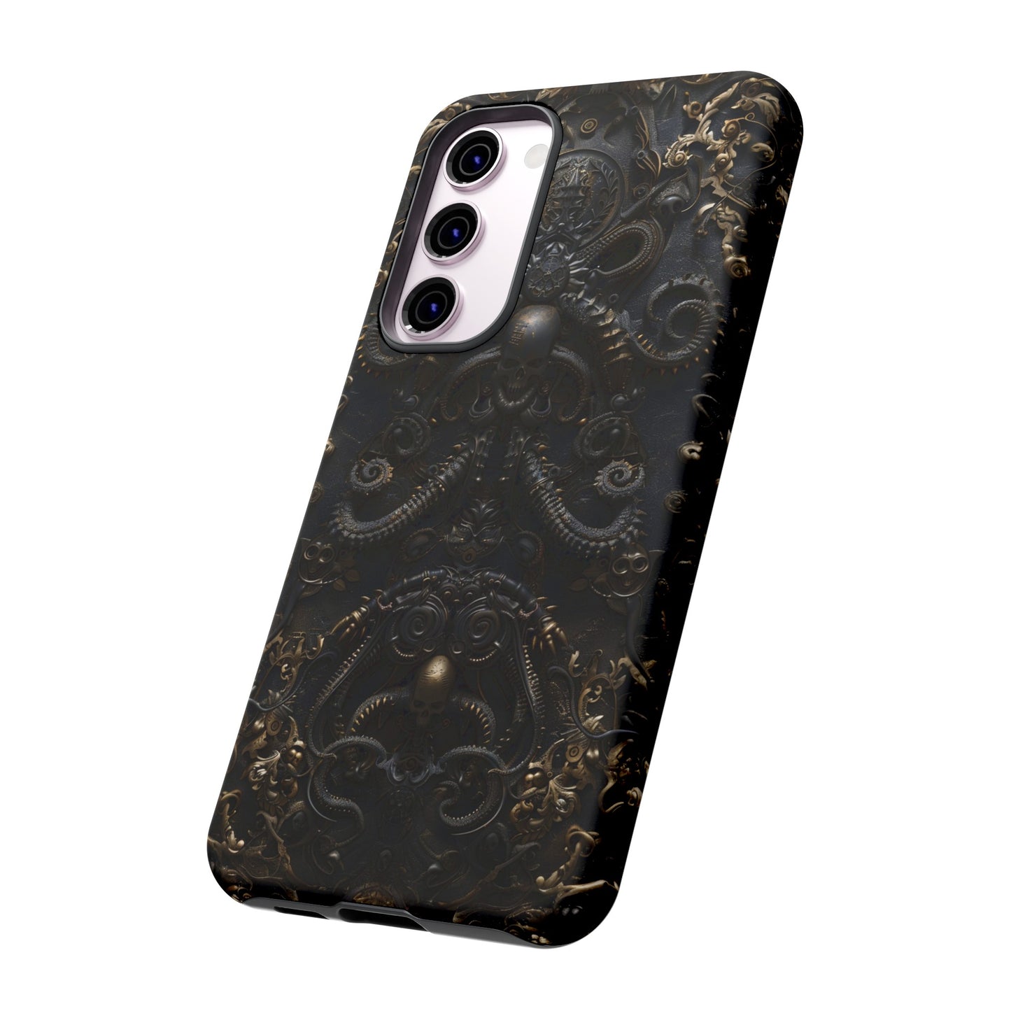 Gothic Steampunk Tentacle Phone Case - Unique Gothic Design for iPhone, Samsung Galaxy, and Google Pixel Devices