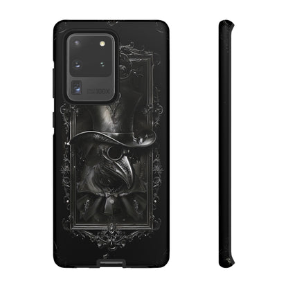 Gothic Plague Doctor Phone Case - Mysterious and Dark Design for iPhone, Samsung Galaxy, and Google Pixel Devices