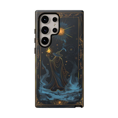 Enchanted Wizard Spellcaster Galaxy Phone Case - Mystical Wizardry Art For iPhone, Samsung Galaxy, and Google Pixel Devices