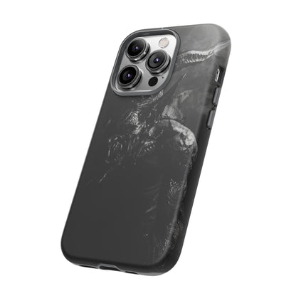 Dark Demon Phone Case – Possessed Horror Design for iPhone, Samsung Galaxy, and Google Pixel Devices