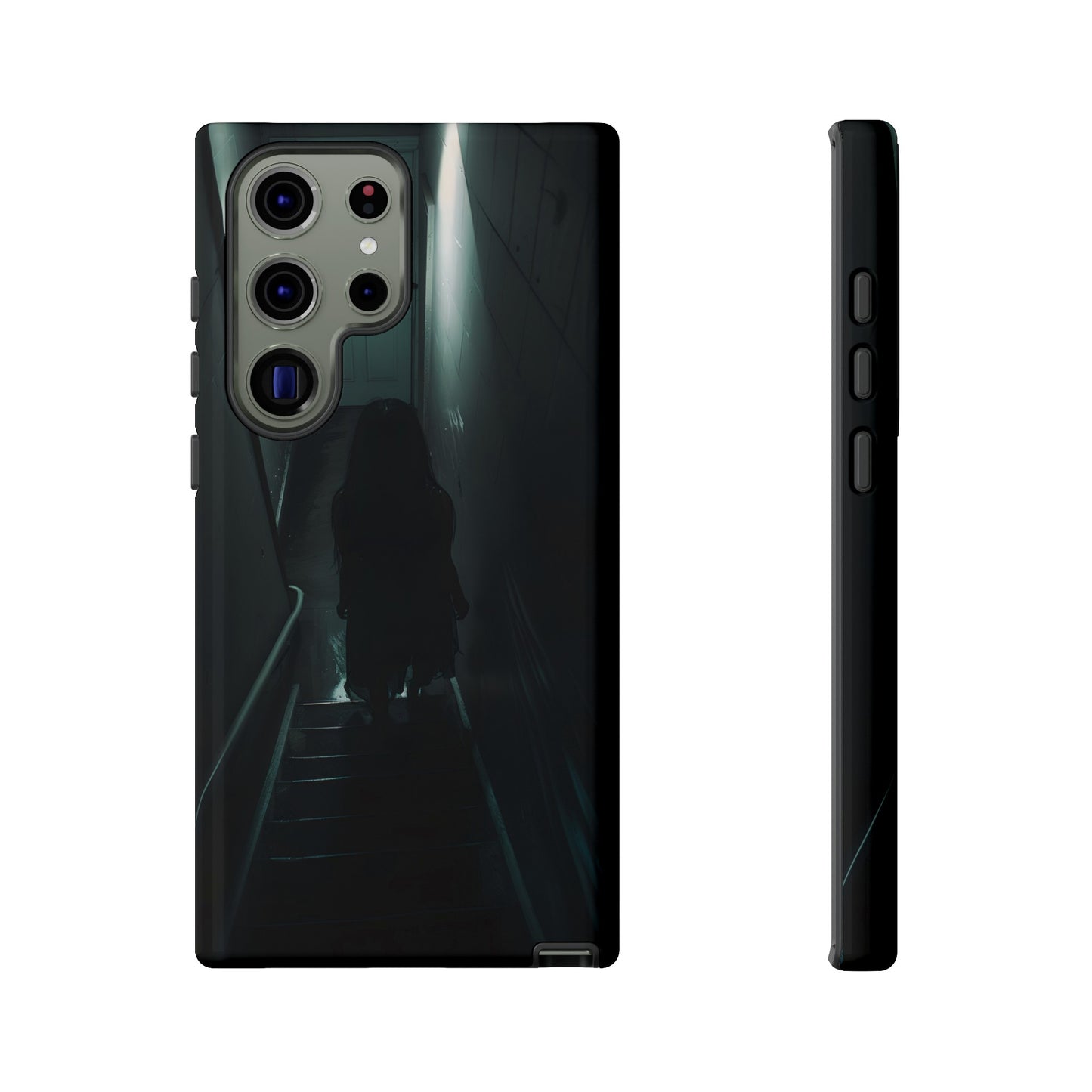 Creepy Ghost Girl Phone Case – Horror Possessed Design for iPhone, Samsung Galaxy, and Google Pixel Devices