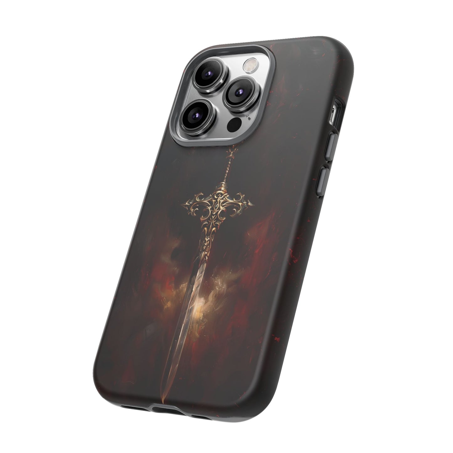 Epic Sword of Legends Phone Case - Dark Fantasy Art for iPhone, Samsung Galaxy, and Google Pixel Devices