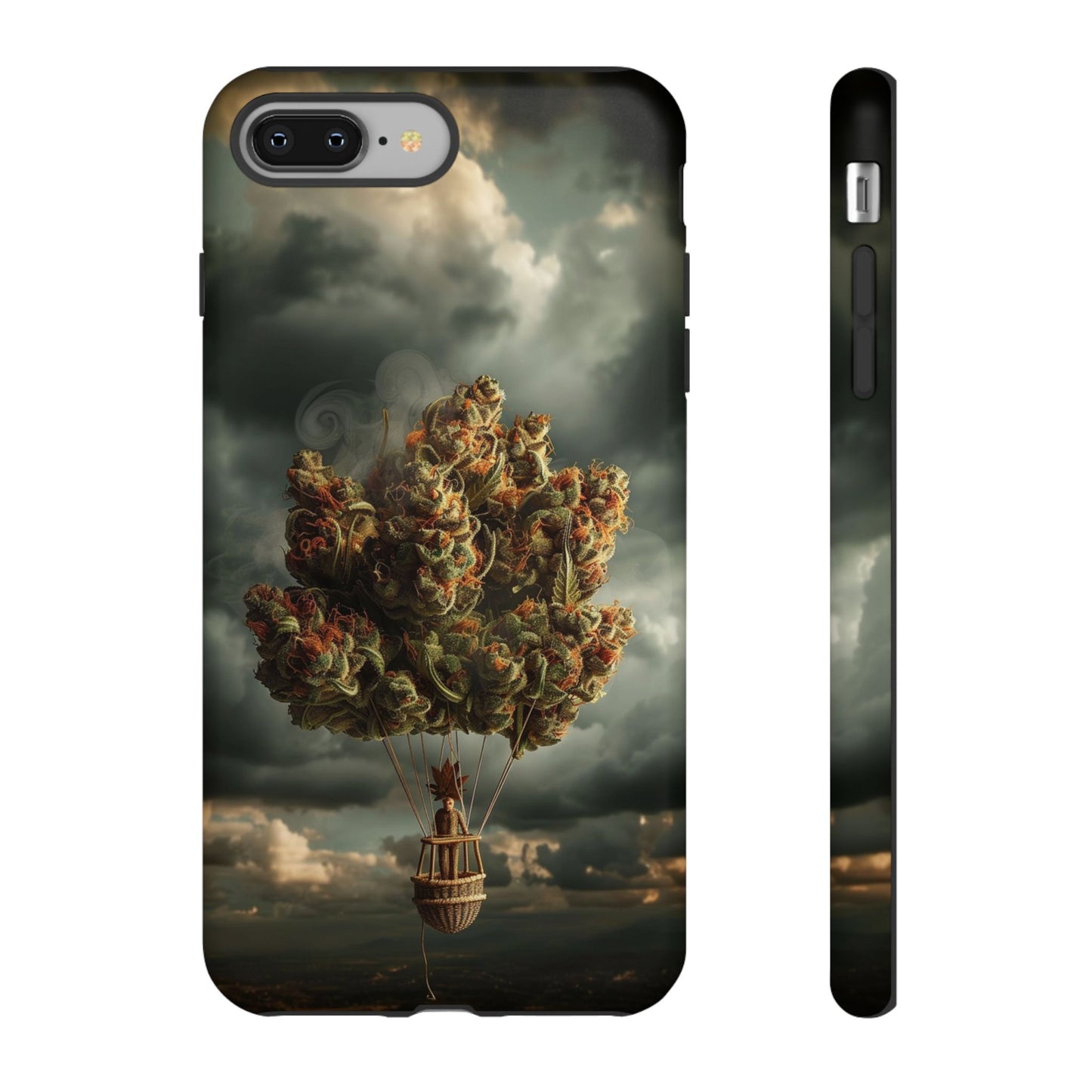 Cannabis Balloon Adventure Phone Case - For iPhone, Samsung Galaxy, and Google Pixel Devices