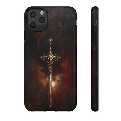 Epic Sword of Legends Phone Case - Dark Fantasy Art for iPhone, Samsung Galaxy, and Google Pixel Devices