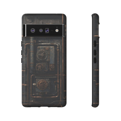 Diesel Punk Phone Case – Industrial Retro-Futuristic Design for iPhone, Samsung Galaxy, and Google Pixel Devices