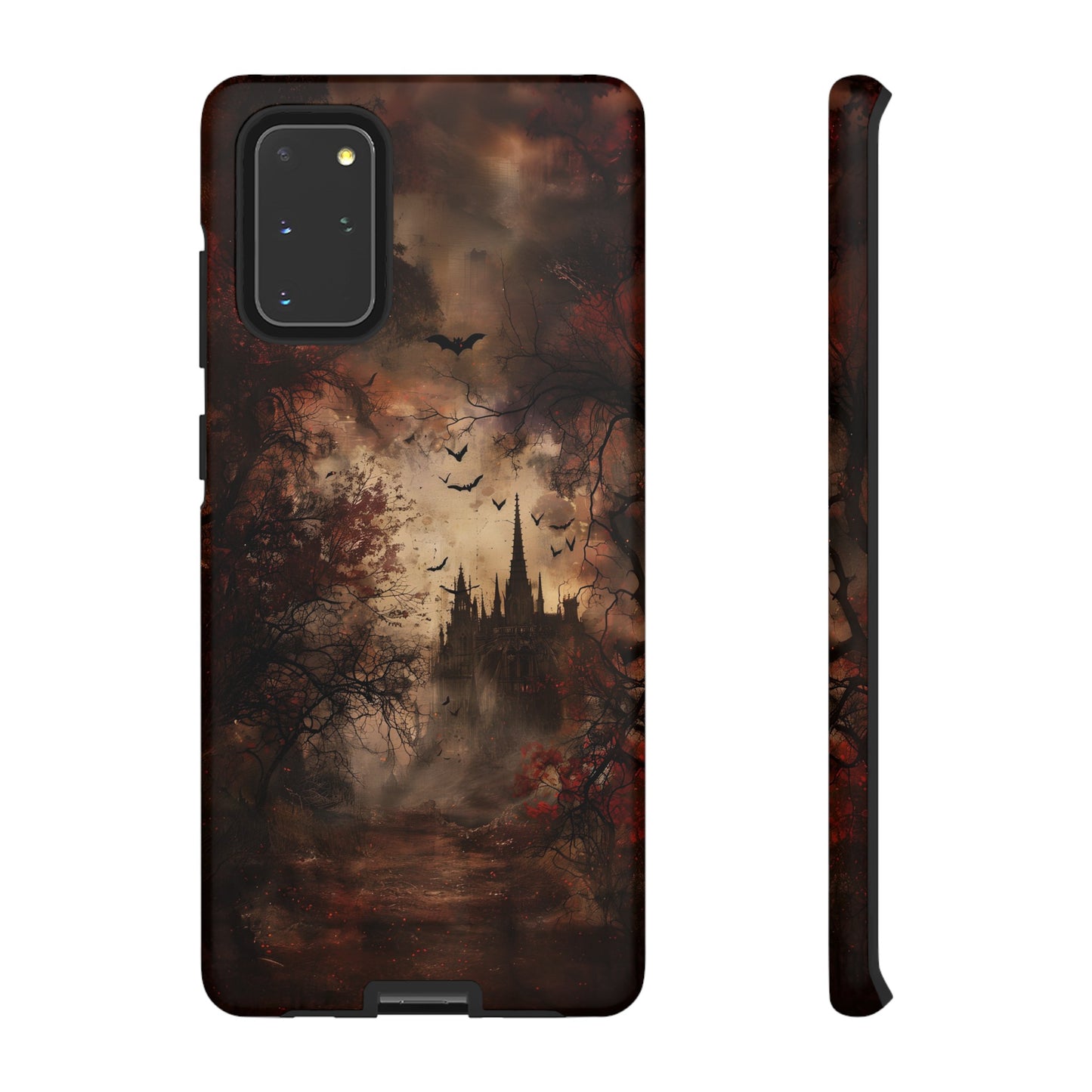 Gothic Castle Phone Case - Spooky Halloween Design for iPhone, Samsung Galaxy, Google Pixel Devices