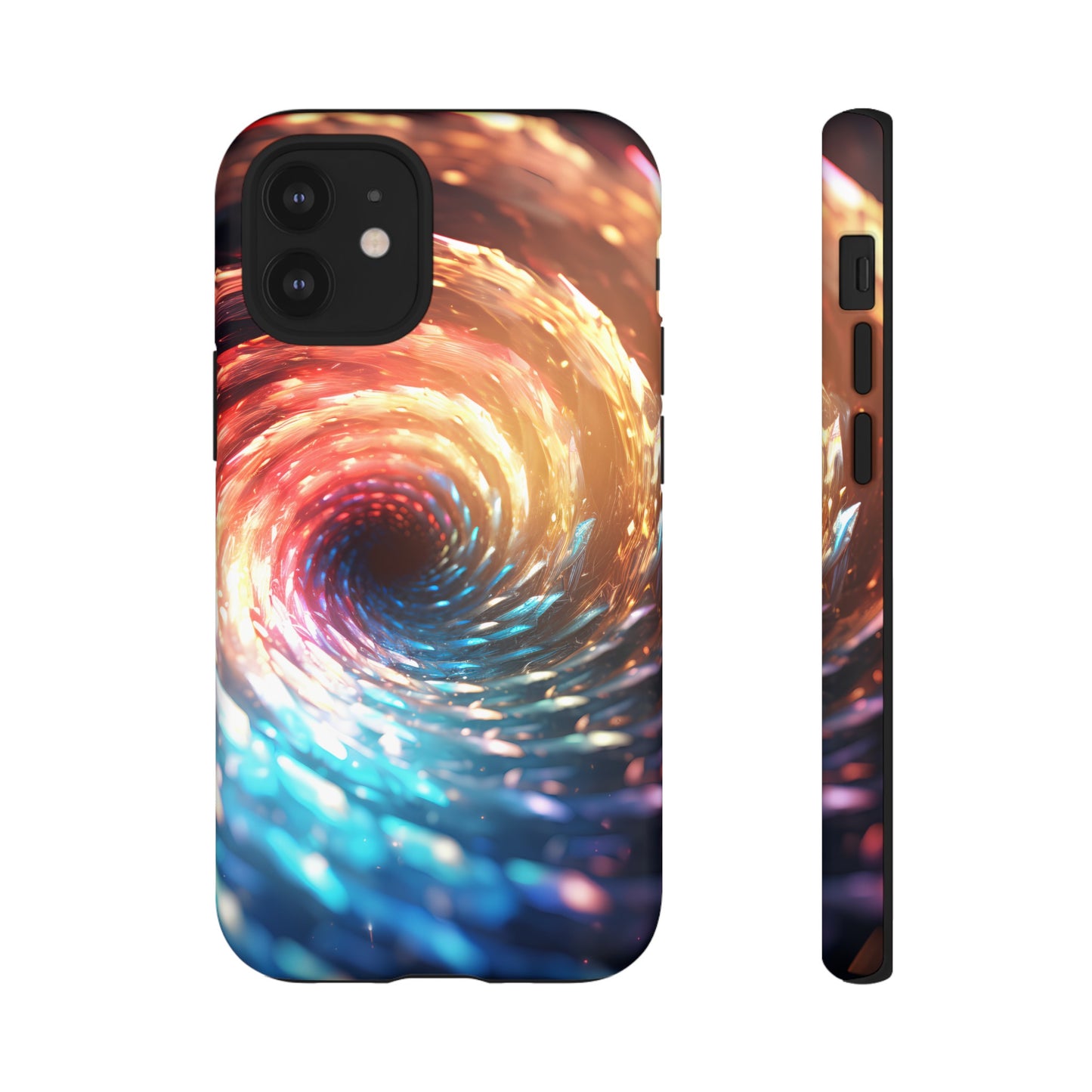 Crystal Portal of Light Phone Case – Vibrant Cosmic Design for iPhone, Samsung Galaxy, and Google Pixel Devices