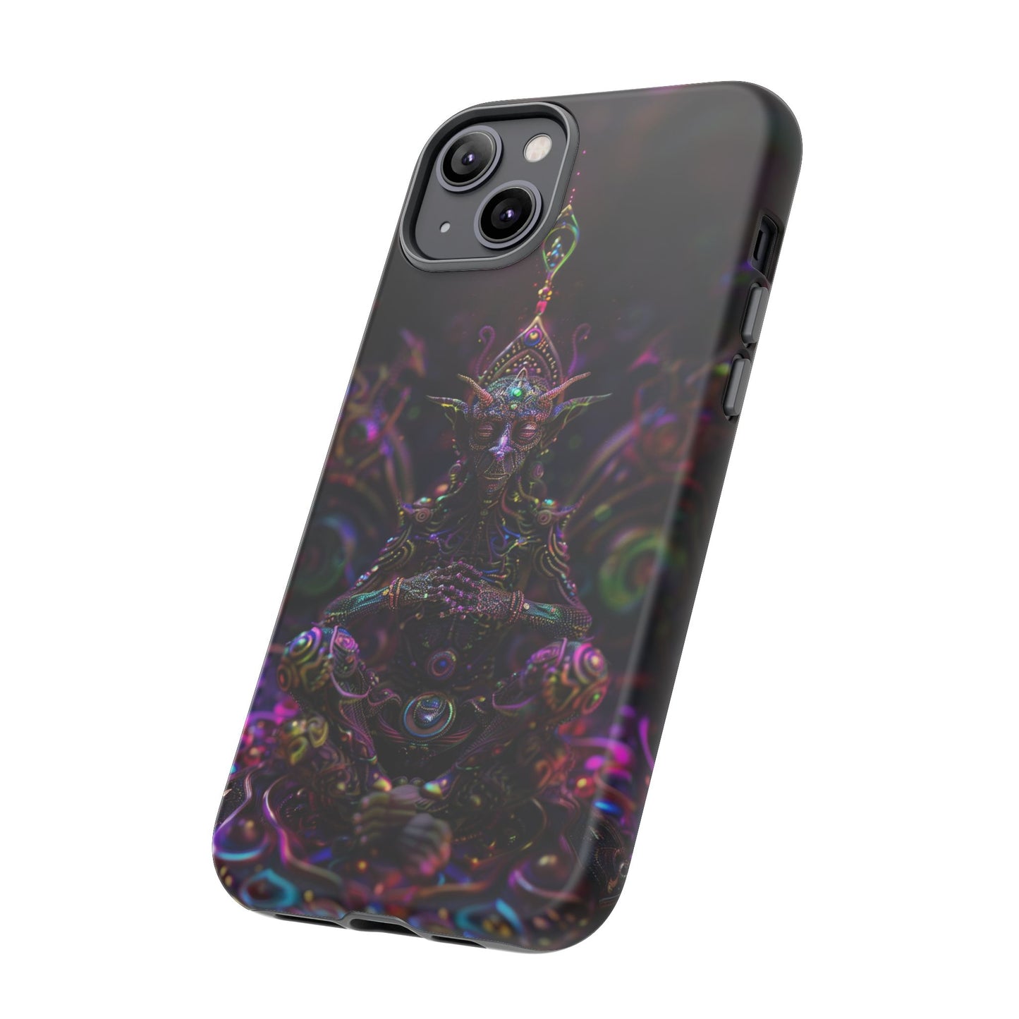 Mystical Machine Elf Phone Case - Psychedelic Vibes for iPhone, Samsung, Google Pixel