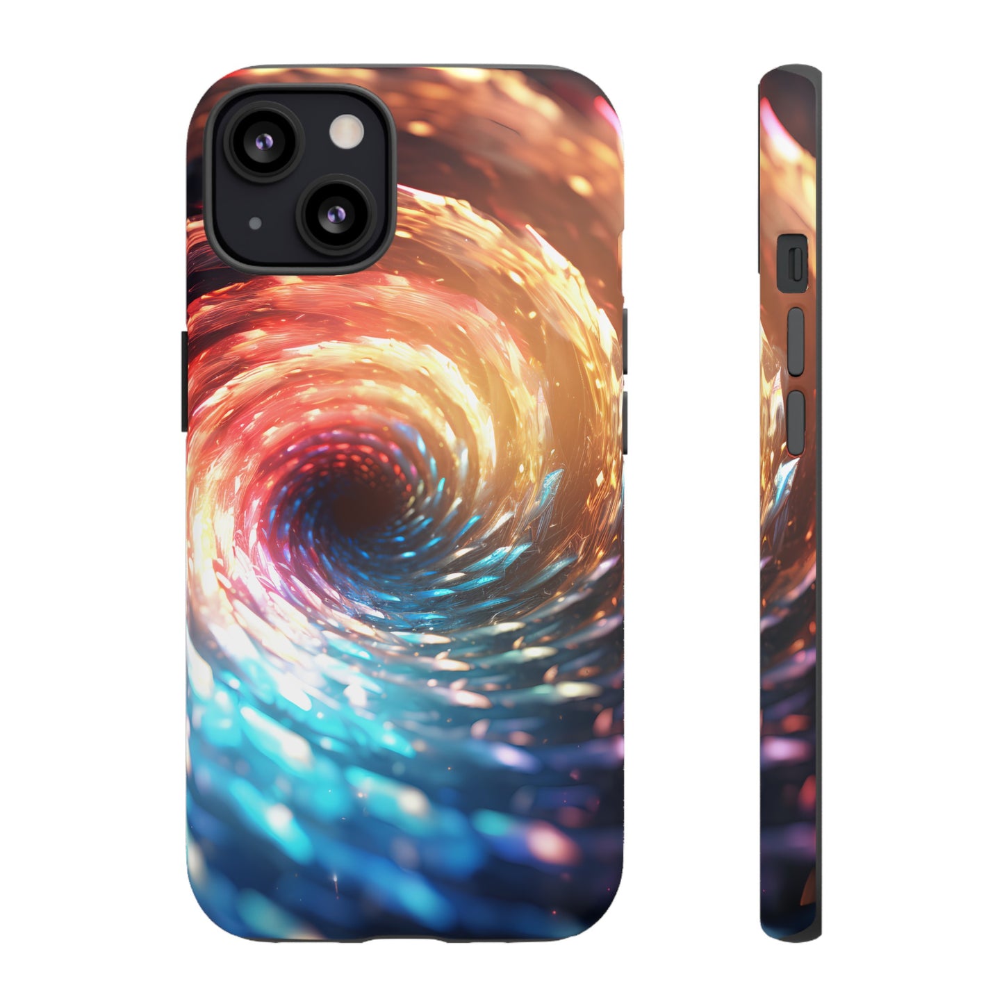 Crystal Portal of Light Phone Case – Vibrant Cosmic Design for iPhone, Samsung Galaxy, and Google Pixel Devices