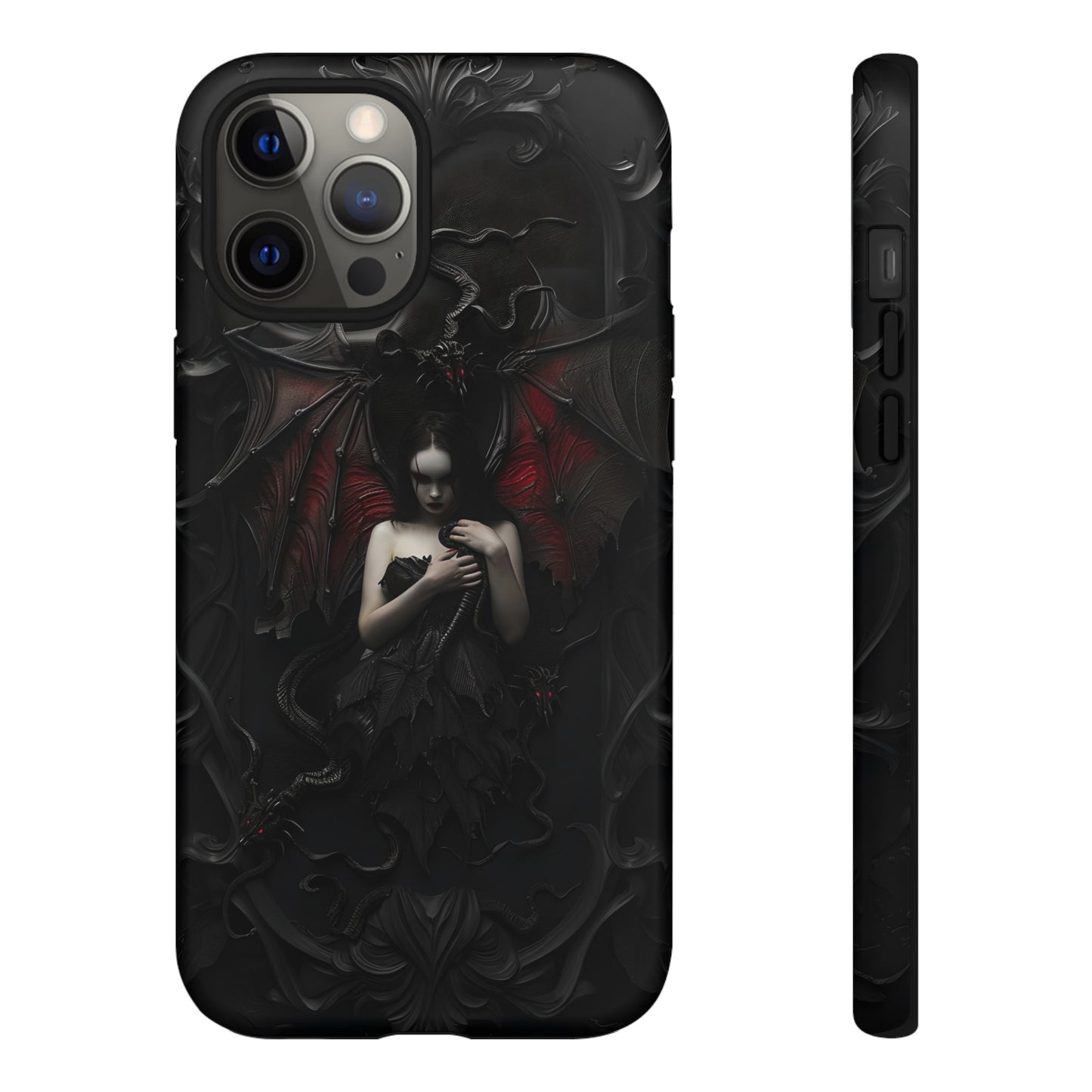 Succubus Phone Case - Dark Fantasy Gothic Design for iPhone, Samsung Galaxy, and Google Pixel Devices