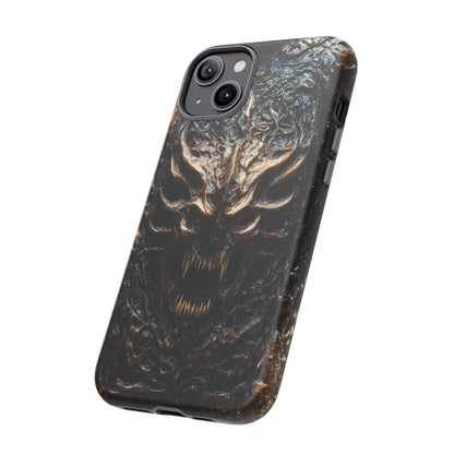 Demonic Beast Phone Case – Devil Monster Horror Design for iPhone, Samsung Galaxy, and Google Pixel Devices