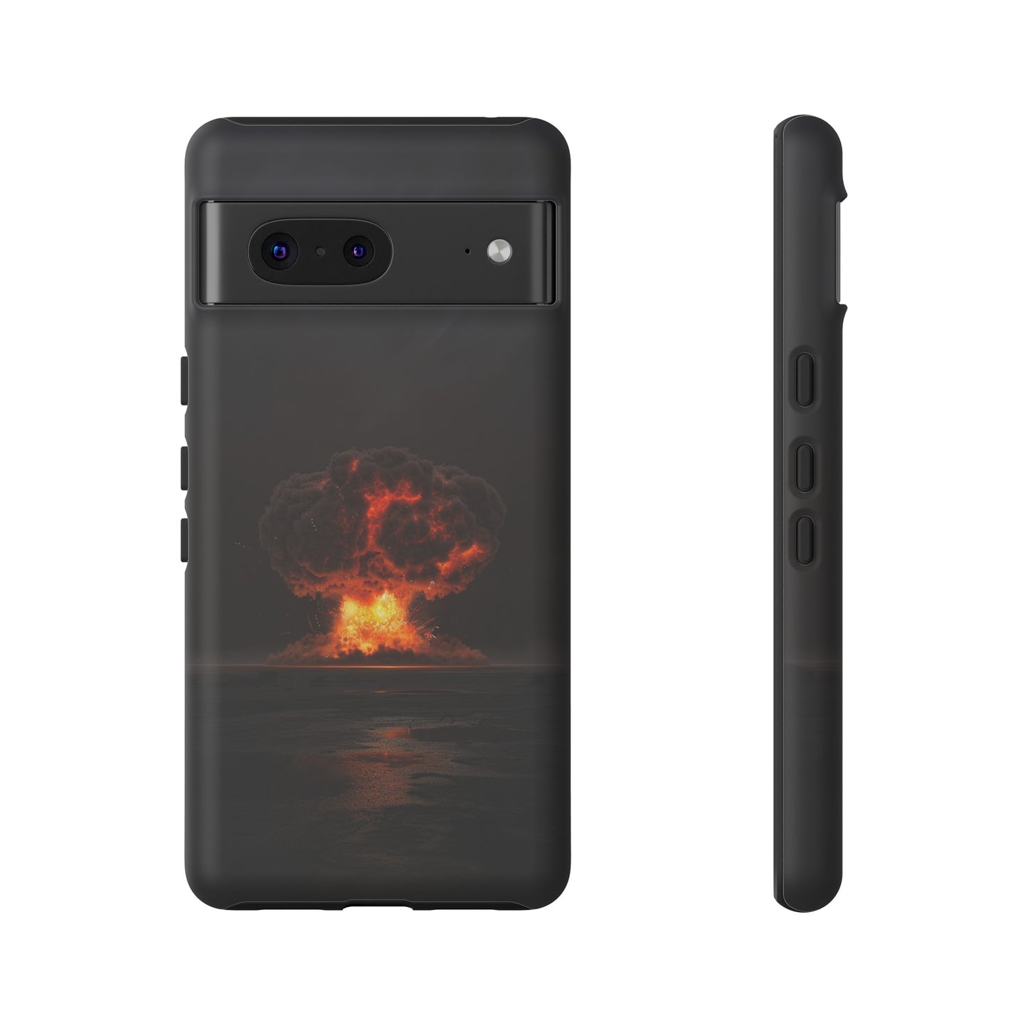 Atomic Explosion Phone Case - Dramatic Mushroom Cloud Design for iPhone and Samsung Galaxy Devices