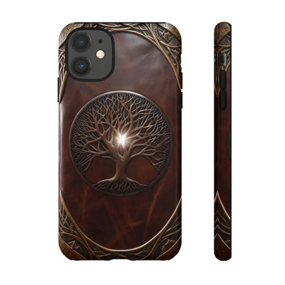 Tree of Life Tough Phone Case – Fantasy Art Design for iPhone, Samsung Galaxy, and Google Pixel Devices