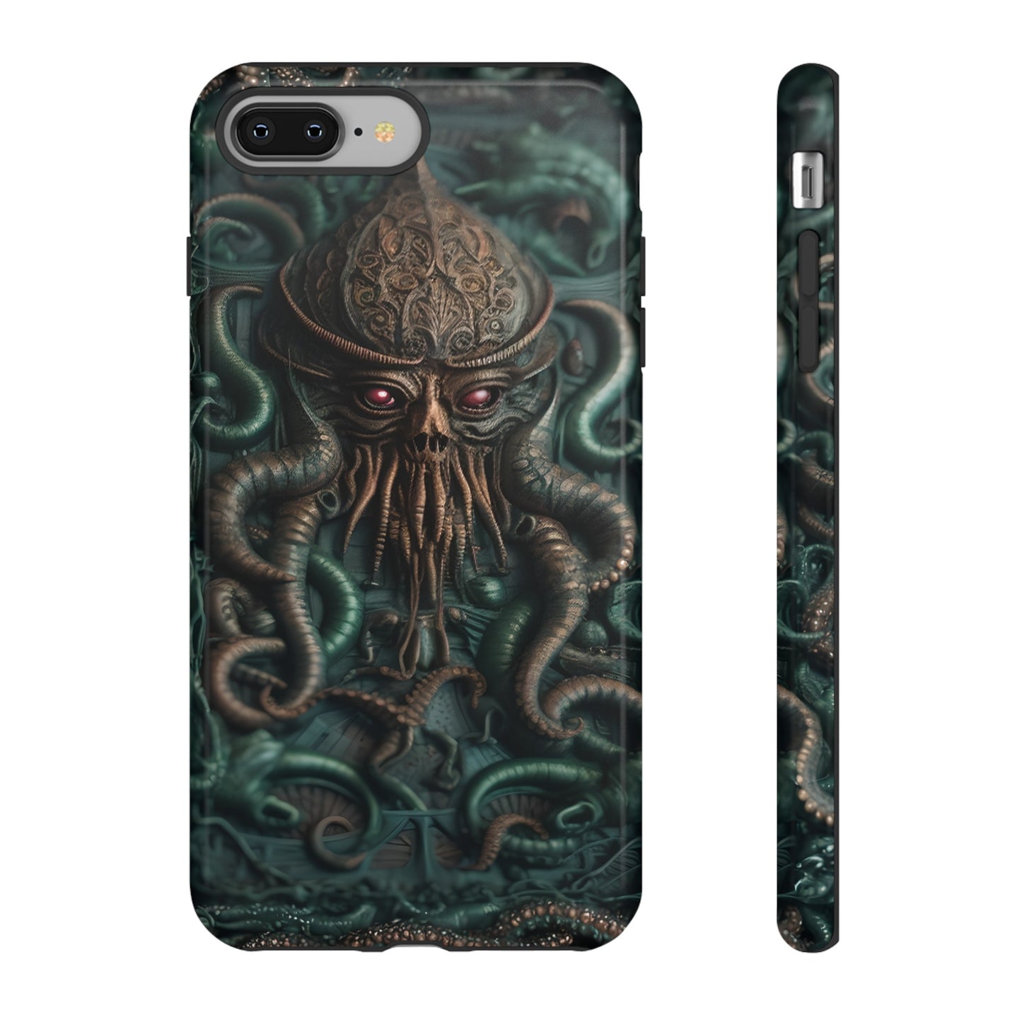 Nameless Dread Tough Phone Case – Lovecraftian Tentacle Horror Design for iPhone, Samsung Galaxy, and Google Pixel Devices