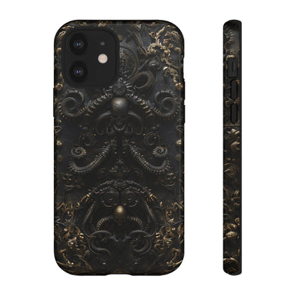 Gothic Steampunk Tentacle Phone Case - Unique Gothic Design for iPhone, Samsung Galaxy, and Google Pixel Devices