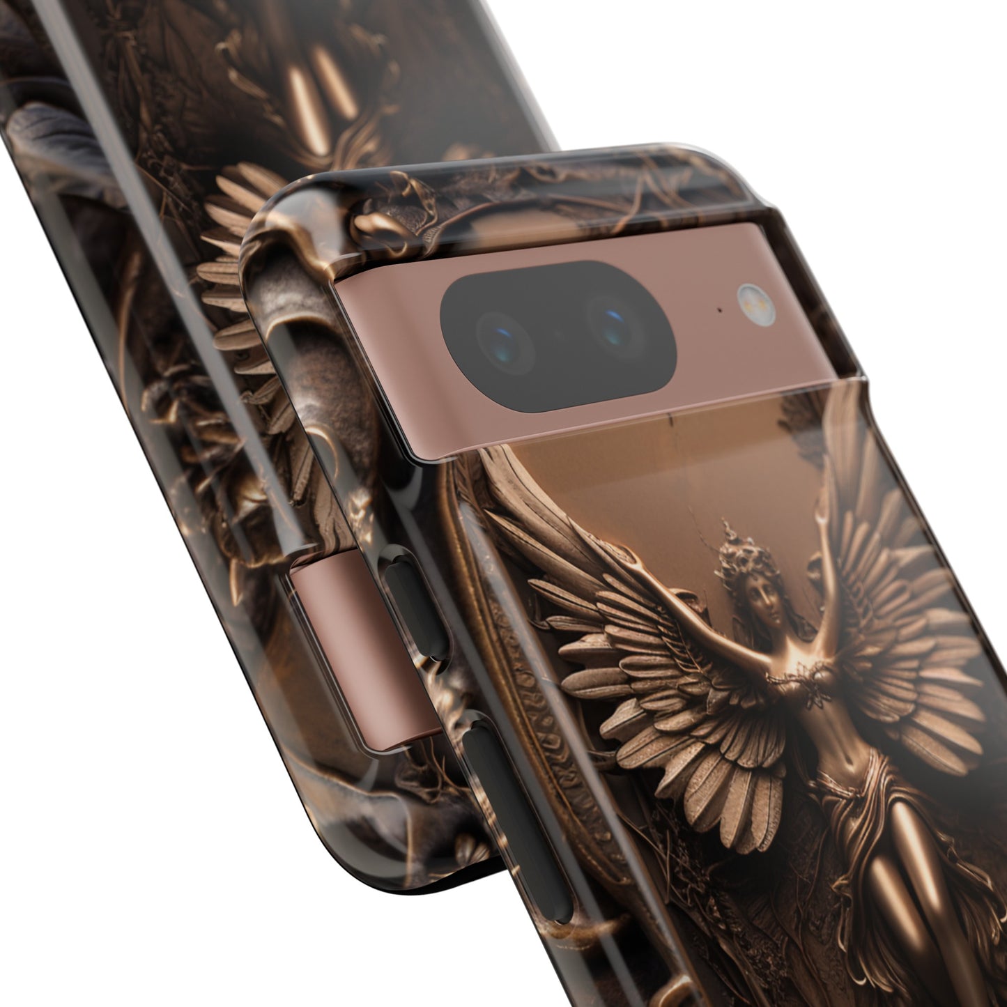 The Bronze Fairy Phone Case – Fantasy Faery Design for iPhone, Samsung Galaxy, and Google Pixel Devices