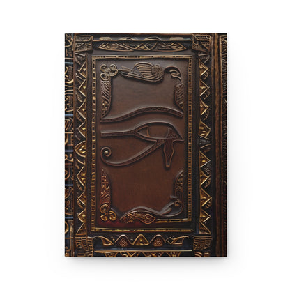 Eye of Horus Hardcover Notebook – Egyptian Symbolism Journal for Creative Writing and Occult Magic