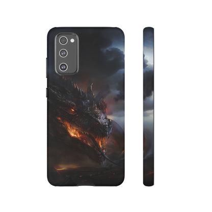 Fiery Dragon Phone Case - Epic Fantasy Art for iPhone, Samsung Galaxy, and Google Pixel Devices