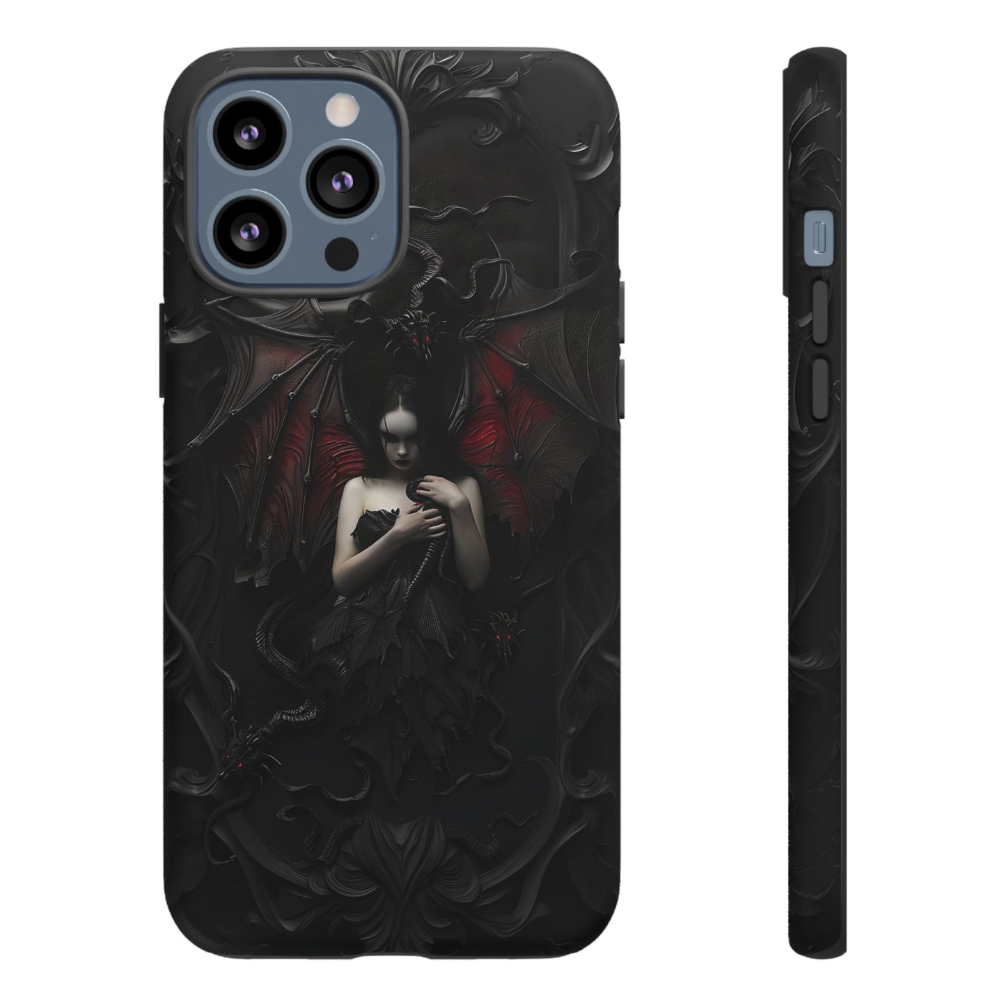 Succubus Phone Case - Dark Fantasy Gothic Design for iPhone, Samsung Galaxy, and Google Pixel Devices