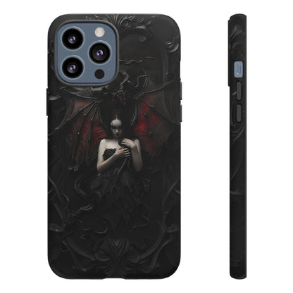 Succubus Phone Case - Dark Fantasy Gothic Design for iPhone, Samsung Galaxy, and Google Pixel Devices