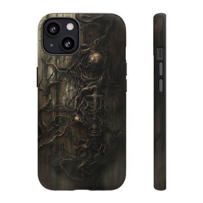 Creeping Dread Phone Case - Giger-Inspired Art for iPhone, Samsung Galaxy, and Google Pixel Devices